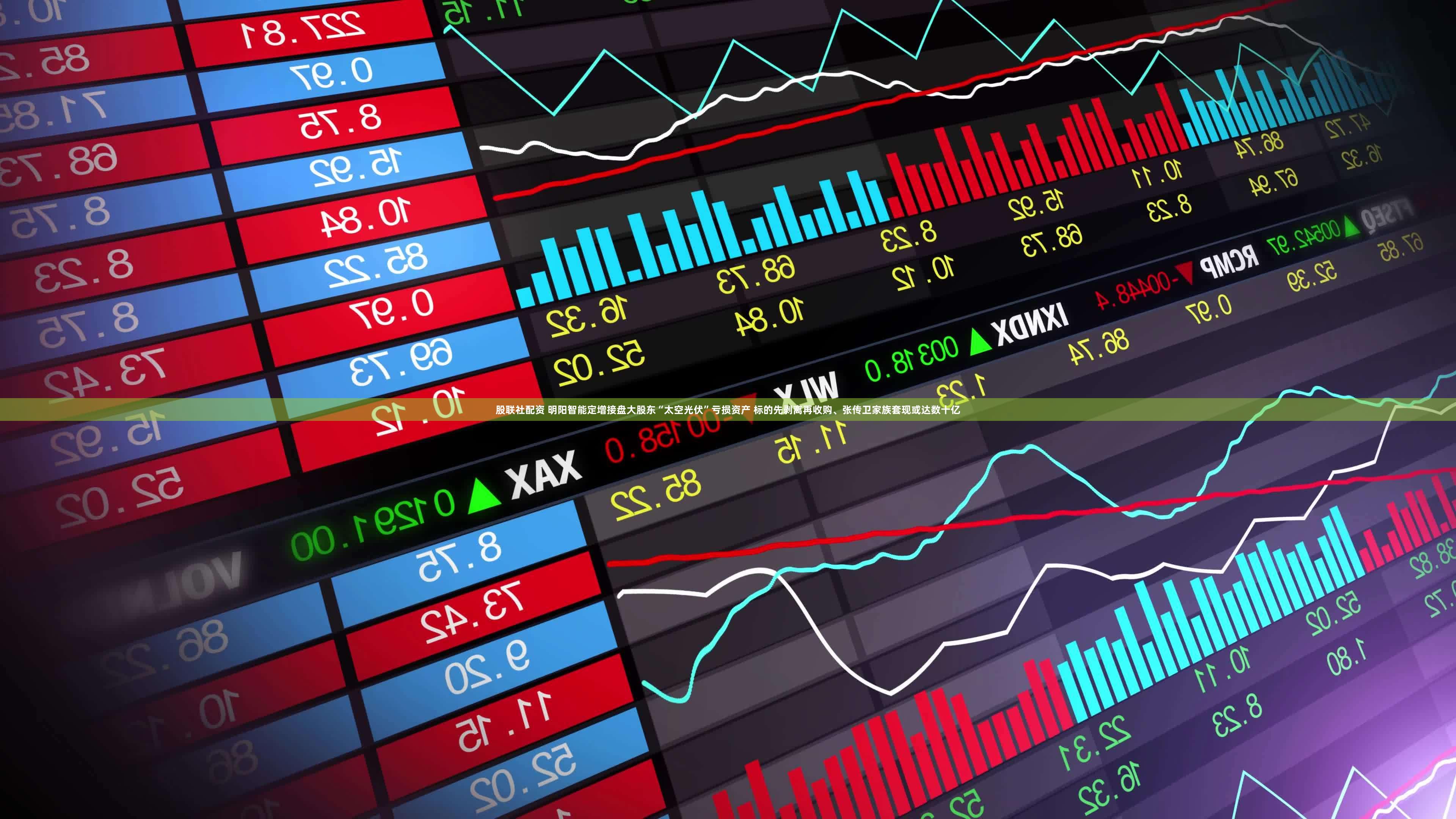 股联社配资 明阳智能定增接盘大股东“太空光伏”亏损资产 标的先剥离再收购、张传卫家族套现或达数十亿