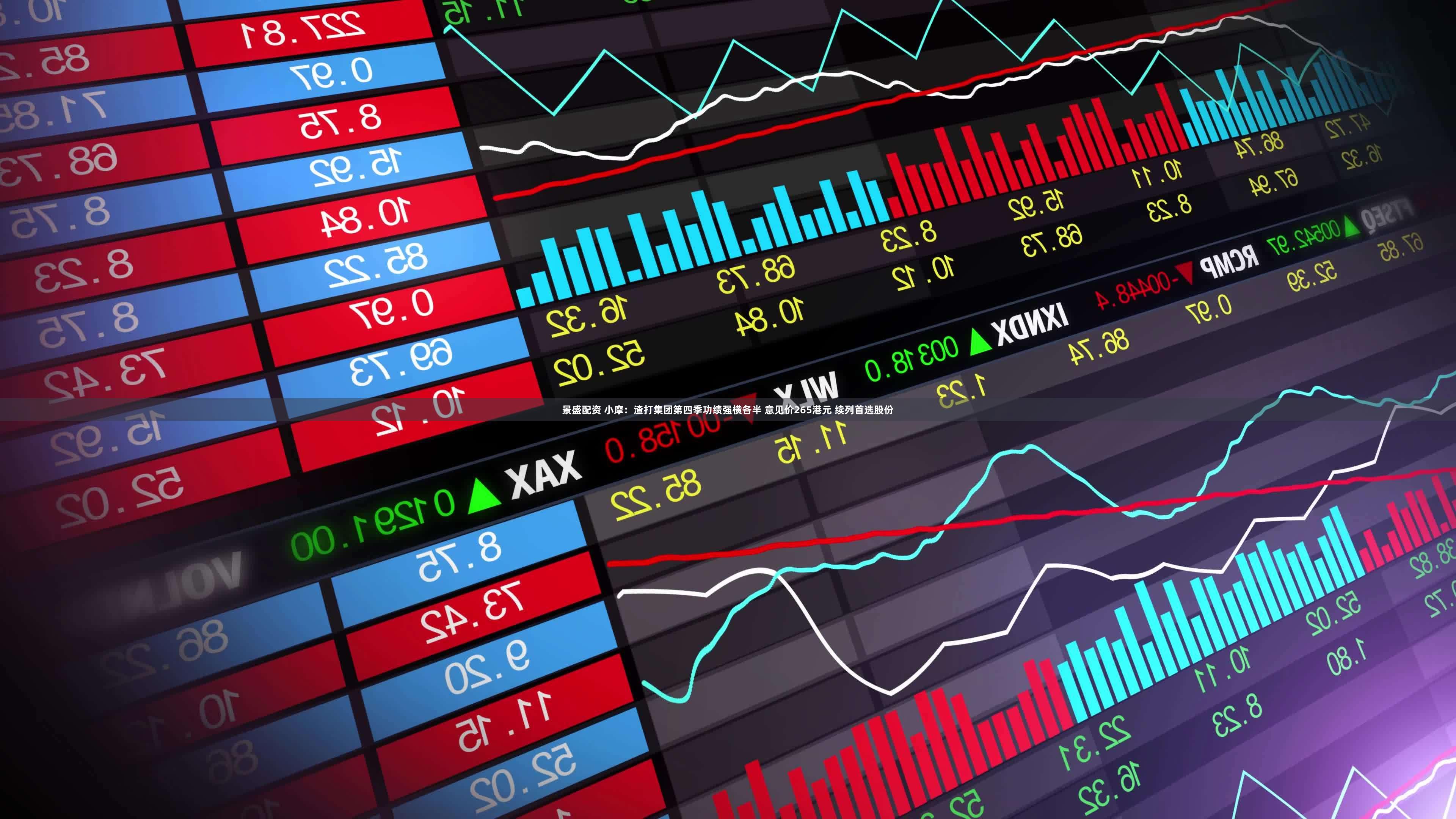 景盛配资 小摩：渣打集团第四季功绩强横各半 意见价265港元 续列首选股份