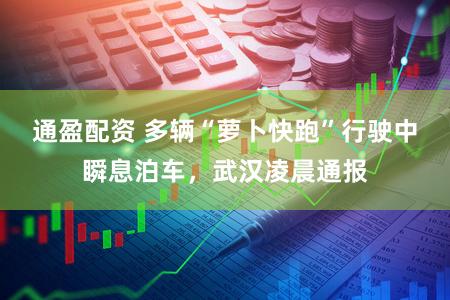 通盈配资 多辆“萝卜快跑”行驶中瞬息泊车,武汉凌晨通报